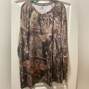 Mossy Oak Breakup Country Long Sleeve Quick Dry Shirt, Men’s 3X, Odor Control